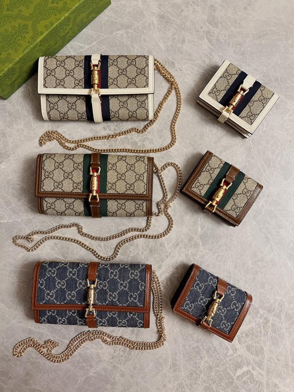 グッチ財布 レプリカ角部分ディテール